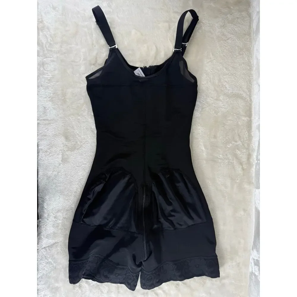 Yianna Fajas Columbianas Shapewear Women's Size XS 7283 Zip Front / Crotch